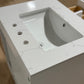 Single Bathroom Vanity in White