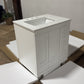 Single Bathroom Vanity in White