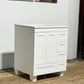Single Bathroom Vanity in White