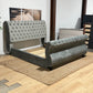 Matos Upholstered King Sleigh Bed