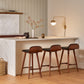 MCM  Leather Counter Stool by Article