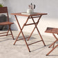 Article Nina Outdoor Folding Cafe Table - Ochre Brown