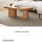 Japandi Oak Solid Wood Coffee Table by Article ($699)