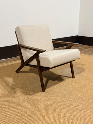 26" Lounge Chair in Walnut by Article (Retail $699)