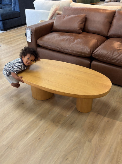 Japandi Oak Solid Wood Coffee Table by Article ($699)