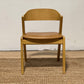 MCM Leather Dining Chairs by Article