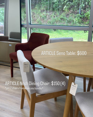 ARTICLE Seno Dining Table Set