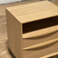 White Oak 2 Drawer Nightstand by Article