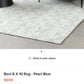 Blue & White 8’ x 10’ Rug by Article (Retail $599)