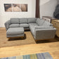 ARTICLE Timber 93" Corner Sectional - Pebble Gray