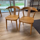 ARTICLE Heidi 48" - 67.75" Extendable Round Dining Table + Chairs