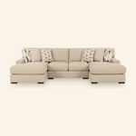 Laurelgrove 3-Piece Double Chaise Sectional