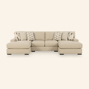 Laurelgrove 3-Piece Double Chaise Sectional