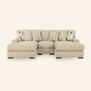 Laurelgrove Compact Double Chaise Sectional