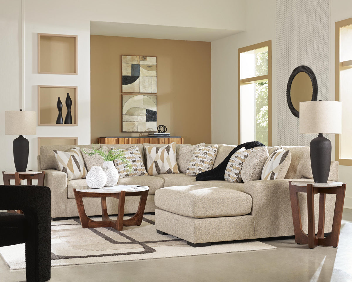 Laurelgrove 4-Piece Sectional with Chaise