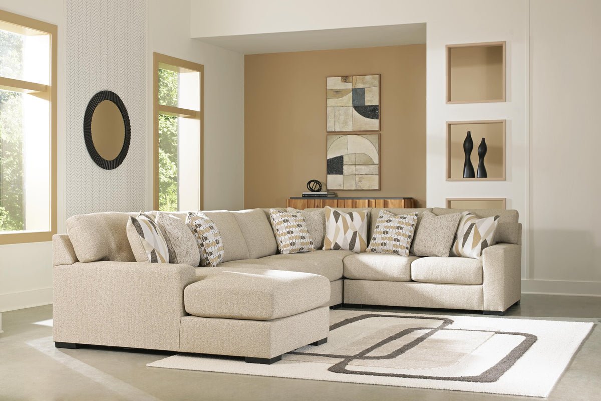 Laurelgrove 5-Piece Sectional with Chaise