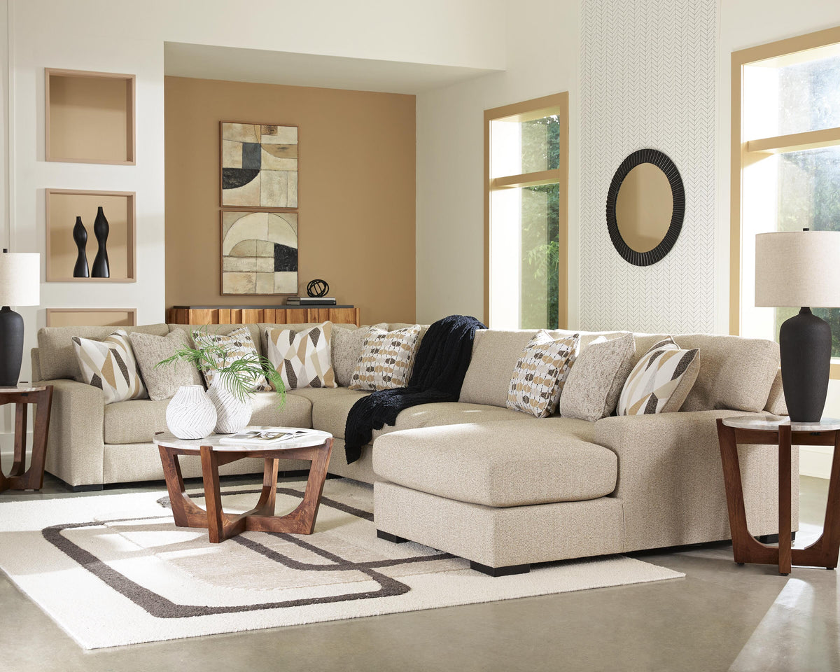 Laurelgrove 5-Piece Sectional with Chaise