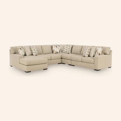 Laurelgrove 5-Piece Sectional with Chaise