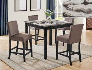 Faux Marble Brown