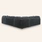 Midnight-Madness 4-Piece Sectional with Chaise