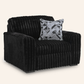 Midnight-Madness Oversized Chair