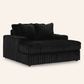 Midnight-Madness Oversized Chaise