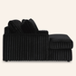 Midnight-Madness Oversized Chaise