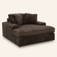 Midnight-Madness Oversized Chaise
