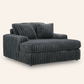 Midnight-Madness Oversized Chaise