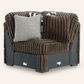 Midnight-Madness Sectional with Chaise