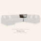 Midnight-Madness Sectional with Chaise