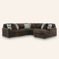 Midnight-Madness Sectional with Chaise