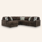 Midnight-Madness Sectional with Chaise