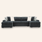 Midnight-Madness Sectional with Chaise