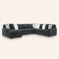 Midnight-Madness Sectional with Chaise