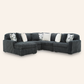 Midnight-Madness Sectional with Chaise