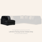 Midnight-Madness Sectional with Chaise