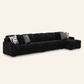 Midnight-Madness Sectional with Chaise