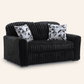Midnight-Madness Sofa and Loveseat