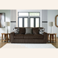 Midnight-Madness Sofa and Loveseat
