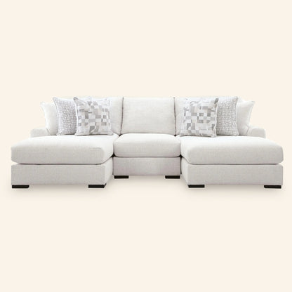 Misty-Lakes 3-Piece Double Chaise Sectional
