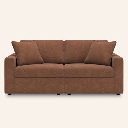 Modmax 2-Piece Loveseat – Spice