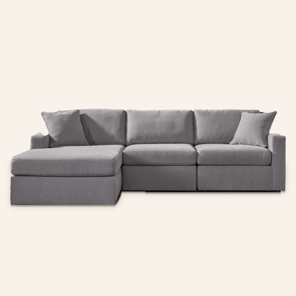 Modmax 3-Piece Sectional with Chaise – Granite