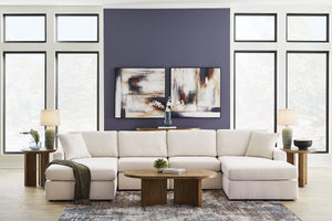 Modmax 4-Piece Double Chaise Sectional – Oyster