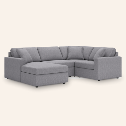 Modmax 4-Piece Sectional with Chaise – Granite