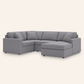 Modmax 4-Piece Sectional with Chaise – Granite