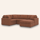 Modmax 4-Piece Sectional with Chaise – Spice