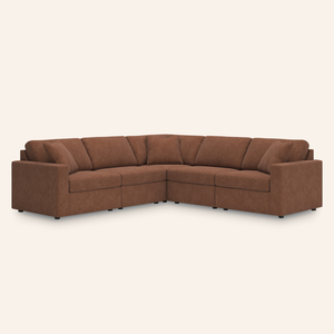 Modmax 5-Piece Sectional – Spice