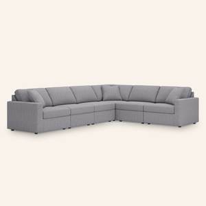 Modmax 6-Piece Sectional – Granite