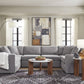 Modmax 6-Piece U-Shaped Sectional – Granite